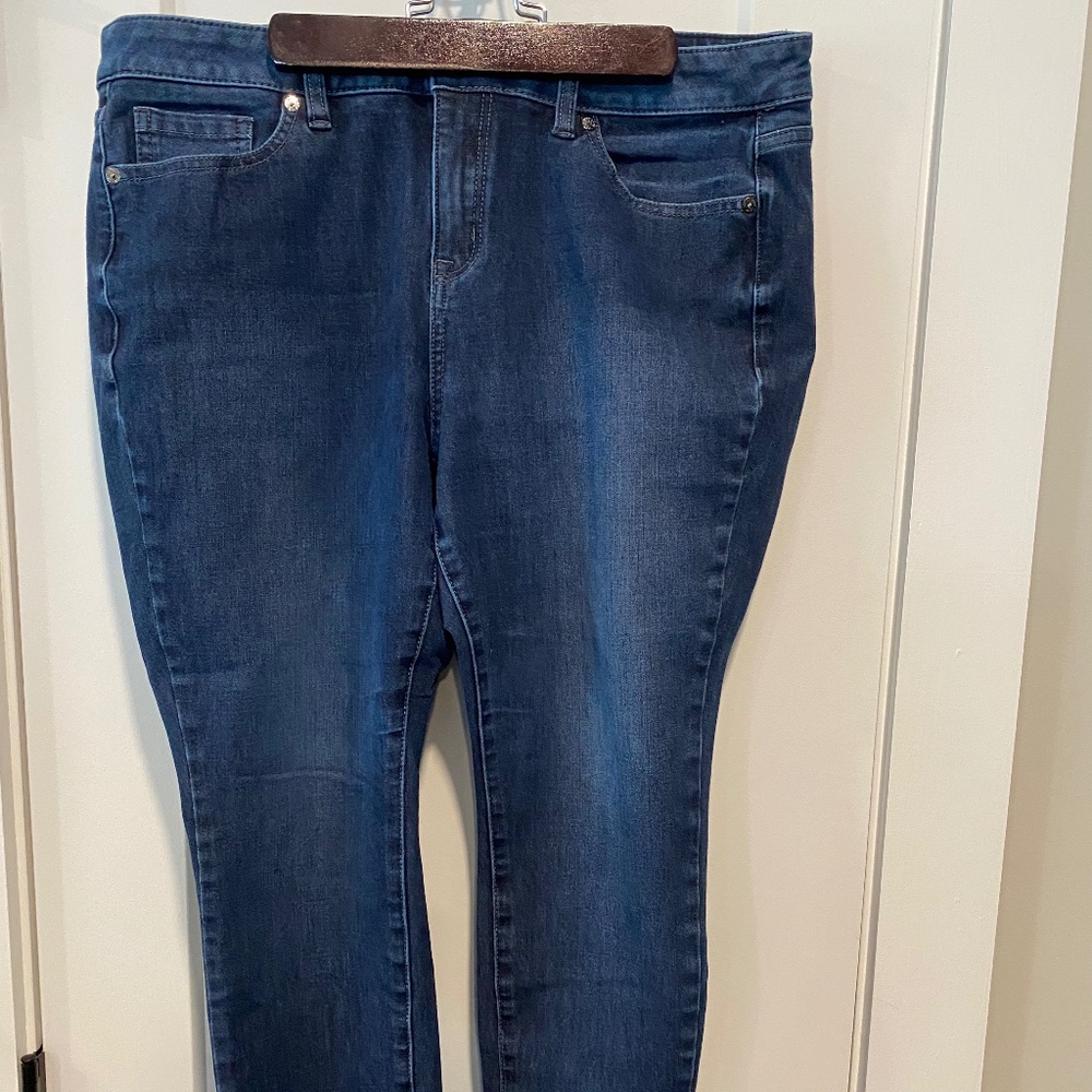 Lane Bryant High Rise Ultimate Stretch Skinny Jean 14P